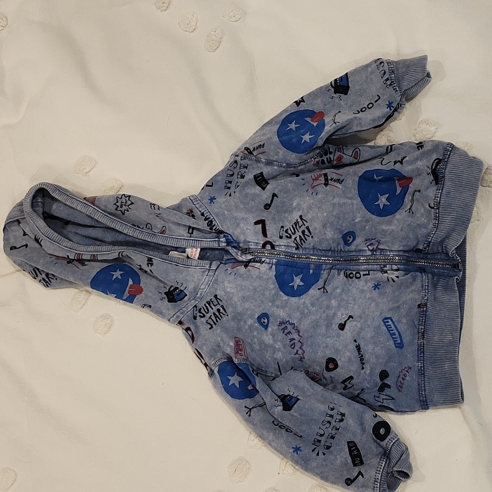 Zara Baby Boys Rock hoodie